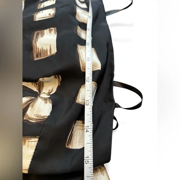 Valentino Strapless Black and Cream Dress Size 2 XS - Picture 11 of 12